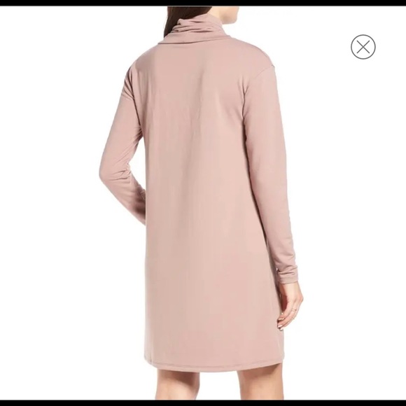 BP (Nordstrom) Turtleneck A-line dress - Picture 2 of 10